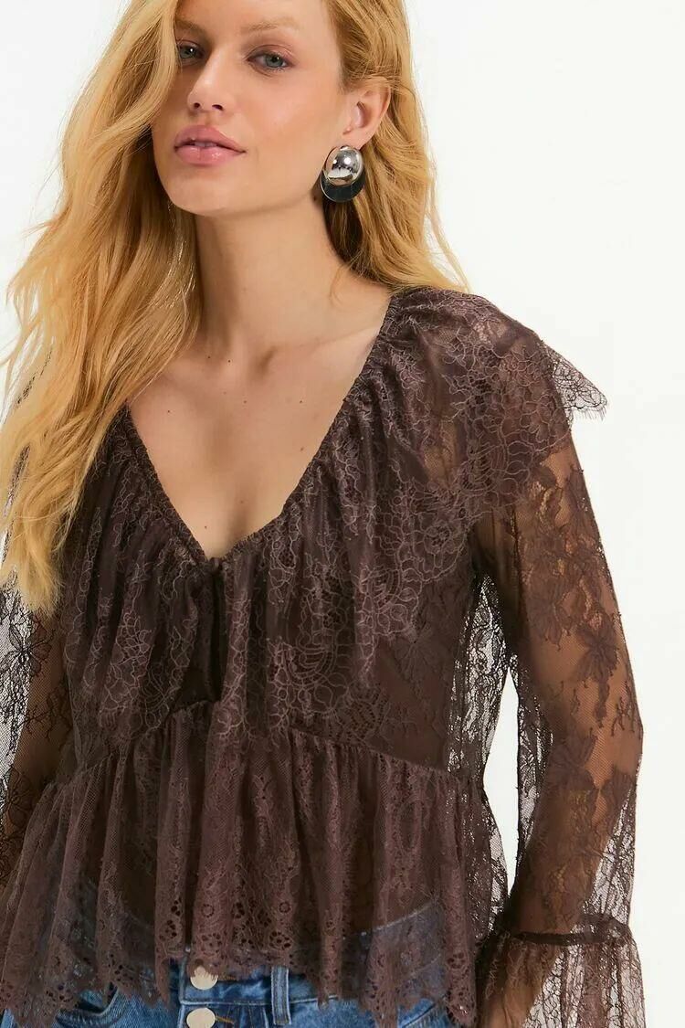 Imagem de Blusa Julie Marrom Pareô Le Blog